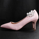 Crystal Wedding Shoe Clips Bride Bridesmaid Bridal Shoe Accessories