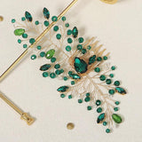Crystal Hair Combs Wedding Hair Accessories