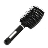 Scalp Massage Comb Hairbrush Bristle&Nylon Wet Curly Hair Brush