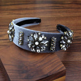 Crystal Wedding Headband Rhinestone Hairband for Women