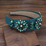 Crystal Wedding Headband Rhinestone Hairband for Women