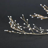 Beaded Pearl Headband for Bride Wedding Hair Decoration