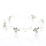 Bridal Headband Rhinestones Crystal Pearls Wedding Hair Accessory