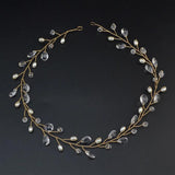 Crystal Rhinestone Headband Bridal Hair Accessory