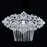 Bridal Wedding Hair Side Comb Rhinestone Crystals 1456r