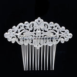 Bridal Wedding Hair Side Comb Rhinestone Crystals 1456r