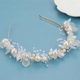 Crystal Flower Headband Bridal Wedding Crown Hair Accessories Tiara Headpiece