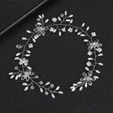Crystal Rhinestones Bridal Headband Wedding Hair Vine