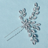Rhinestone Flower Hair Forks Wedding Hair Accessories