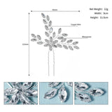 Rhinestone Flower Hair Forks Wedding Hair Accessories