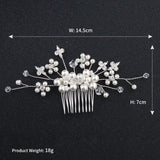 Pearls Hair Pins Wedding Hair Jewelry Accessories