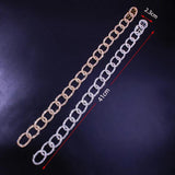 Rhinstone Hair Extension Chain Clip Hair Comb for Women