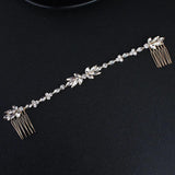 Crystal Headbands for Women Hair Combs Bridal Hair Jewelry Bride Headpiece