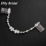 Crystal Headbands for Women Hair Combs Bridal Hair Jewelry Bride Headpiece