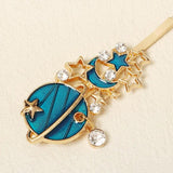 3pcs Star Moon Hair Clips Women Girls Hair Pins Headpiece Party Hairpins Jewelry