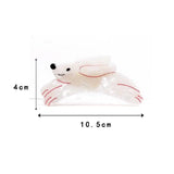 Cute Rabbit Hair Clips for Women Geometric Jewelry