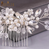 Vintage Bridal Comb Crystal Wedding Headpiece Rhinestone Hair Clips
