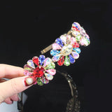 Baroque Headband Crystal Rhinestone Wedding Hair Accessories