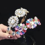 Baroque Headband Crystal Rhinestone Wedding Hair Accessories
