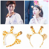 Giraffe Antlers Fur Headband, Fun and Stylish Accessory