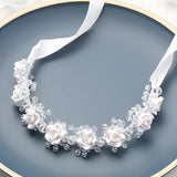 Wedding Crystal Flower Headband Tiara Bride Party Bridal Hair Accessories