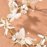 Pearl Headband Bridal Wedding Hair Accessories Bow Hairband
