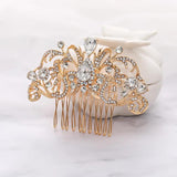 Crystal Rhinestone Hair Clip for Women Bride