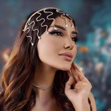 Baroque Wedding Tiara Crown Crystal Headband for Bride
