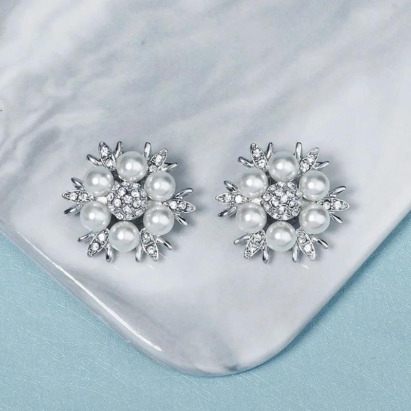 Pearl Wedding Shoe Clips Bride Bridesmaid Party Shoe Buckle