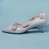 Pearl Wedding Shoe Clips Bride Bridesmaid Party Shoe Buckle