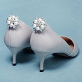 Pearl Wedding Shoe Clips Bride Bridesmaid Party Shoe Buckle