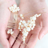 Bridal Hair Combs Pearl Wedding Hair Accessories