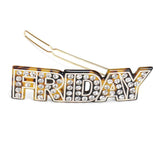 High Acetate Rhinestone Hair Clip Hair Pins