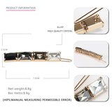Crystal Hair Clips Alloy Hair Clip for Women Rhinestone Hair Pins