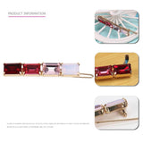 Crystal Hair Clips Alloy Hair Clip for Women Rhinestone Hair Pins