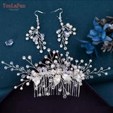 Crystal Bridal Combs Woman Headdresses Wedding Hair Accessories
