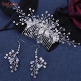 Crystal Bridal Combs Woman Headdresses Wedding Hair Accessories