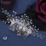 Crystal Bridal Combs Woman Headdresses Wedding Hair Accessories