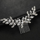 Crystal Combs Wedding Hair Accessories Silver Comb M465