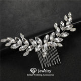 Crystal Combs Wedding Hair Accessories Silver Comb M465