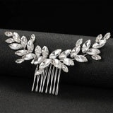 Crystal Combs Wedding Hair Accessories Silver Comb M465