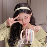 Romantic Hairbands Wedding Hair Accessories Bridal Headbands Purple Jewelry