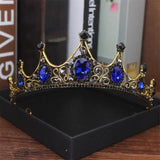 Pearl Tiara Headbands Rhinestone Crystal Crown Wedding Head Jewelry