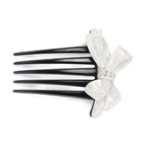 Bowknot Hair Combs High Acetate Rhinestone Hair Comb Clip Girls