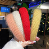 Plush Headband Women Autumn Winter Hairwear Temperament Headpiece F587
