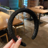 Plush Headband Women Autumn Winter Hairwear Temperament Headpiece F587