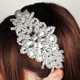 Crystal Bridal Headband Zircon Hair Comb Clip