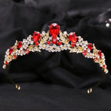 Crystal Tiara Crown Women Girls Bridal Rhinestone Wedding Hair Accessories