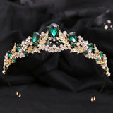 Crystal Tiara Crown Women Girls Bridal Rhinestone Wedding Hair Accessories