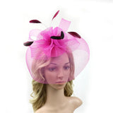 Women Fascinator Headpiece Hair Clip Wedding Ladies Races Bridal Tiara Bride Hai